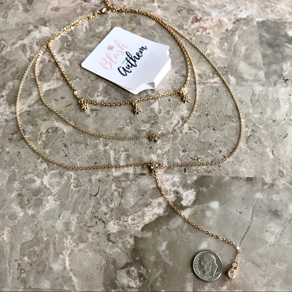 3/$25⚡️bohemian star 3 layer w/ tassel necklace - Picture 6 of 6